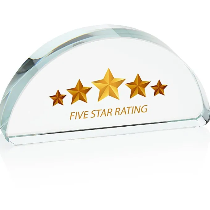 Starfire Paperweight - Dome - Full Color