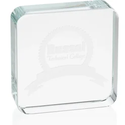 Starfire Paperweight - Square - 24 hr