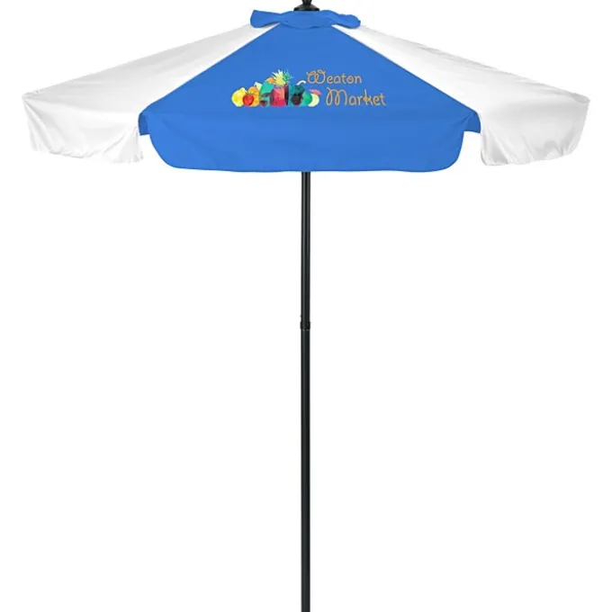 Steel Market Umbrella - 7 foot Arc