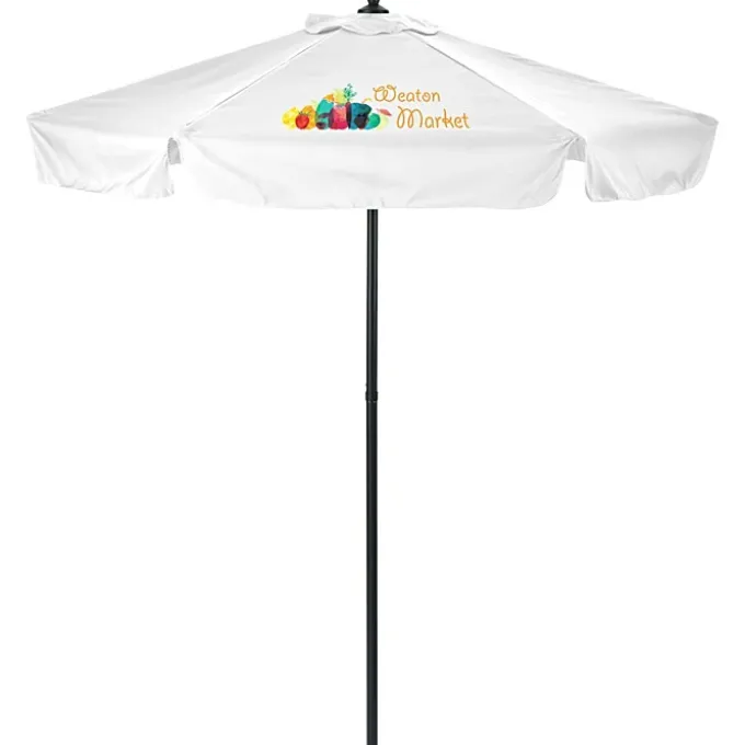 Steel Market Umbrella - 7 foot Arc