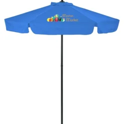 Steel Market Umbrella - 7 foot Arc