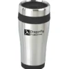 Steel Tumbler with Color Trim - 16 oz
