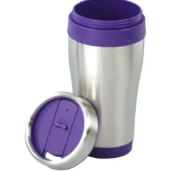 Steel Tumbler with Color Trim - 16 oz