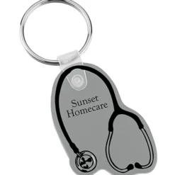 Stethoscope Soft Keychain - Opaque