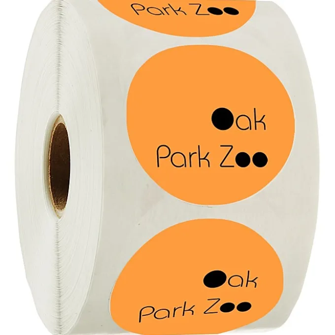 Sticker by the Roll - Circle - 2 inches