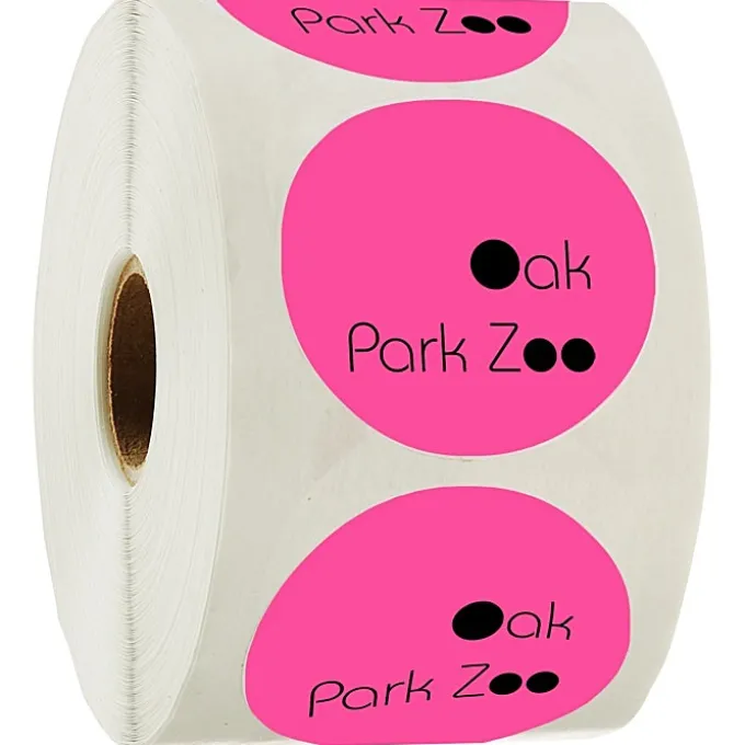 Sticker by the Roll - Circle - 2 inches