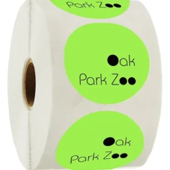 Sticker by the Roll - Circle - 2 inches