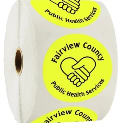 Sticker by the Roll - Circle - 3 inches