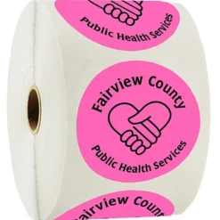 Sticker by the Roll - Circle - 3 inches