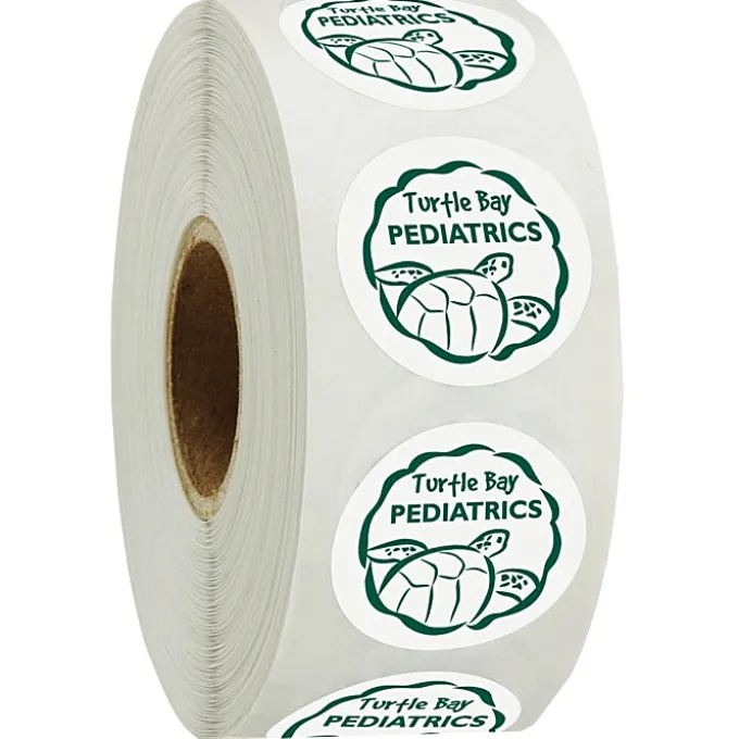 Sticker by the Roll - Circle - 1 inch