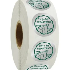 Sticker by the Roll - Circle - 1 inch