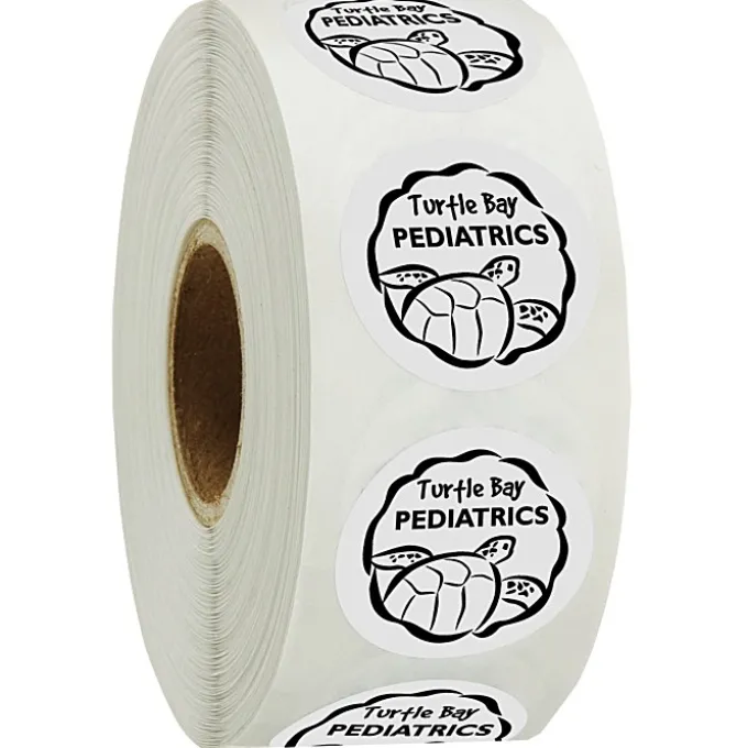 Sticker by the Roll - Circle - 1 inch