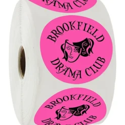 Sticker by the Roll - Circle - 2 1/2 inches