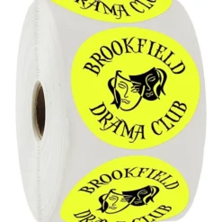 Sticker by the Roll - Circle - 2 1/2 inches