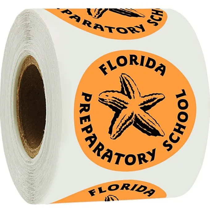 Sticker by the Roll - Circle - 1 1/2 inches