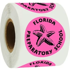 Sticker by the Roll - Circle - 1 1/2 inches