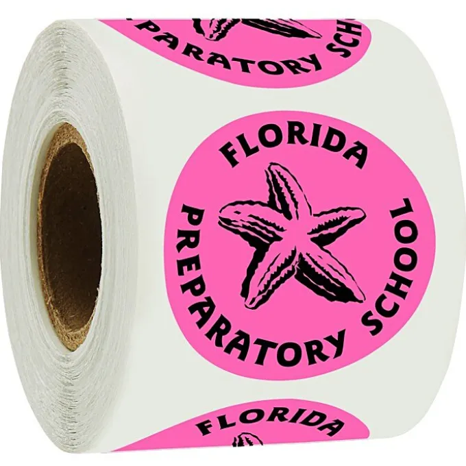 Sticker by the Roll - Circle - 1 1/2 inches