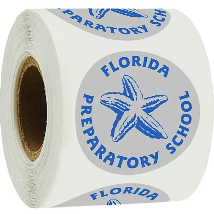 Sticker by the Roll - Circle - 1 1/2 inches