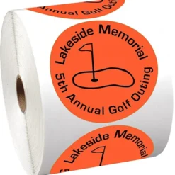 Sticker by the Roll - Circle - 3 1/4 inches