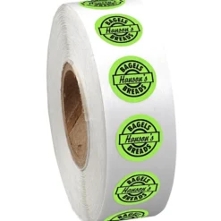 Sticker by the Roll - Circle - 1/2 inch
