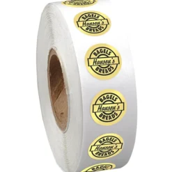 Sticker by the Roll - Circle - 1/2 inch