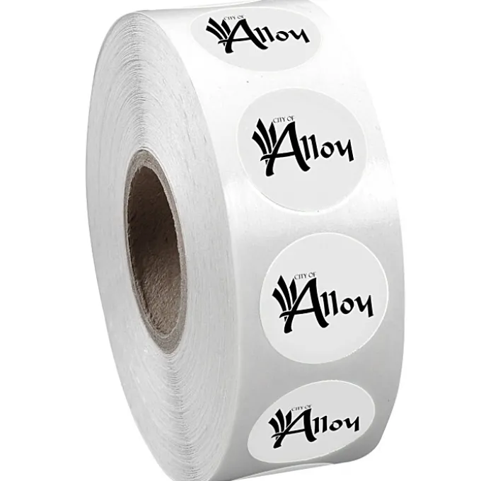 Sticker by the Roll - Circle - 3/4 inch