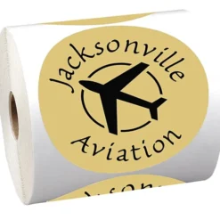 Sticker by the Roll - Circle - 4 inches