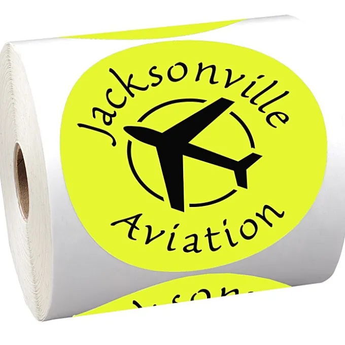Sticker by the Roll - Circle - 4 inches