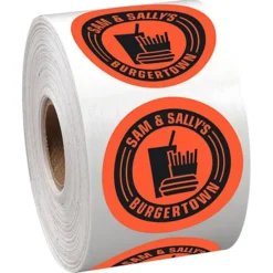 Sticker by the Roll - Circle - 1 3/4 inches