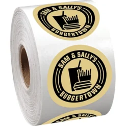 Sticker by the Roll - Circle - 1 3/4 inches
