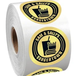Sticker by the Roll - Circle - 1 3/4 inches