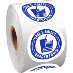 Sticker by the Roll - Circle - 1 3/4 inches