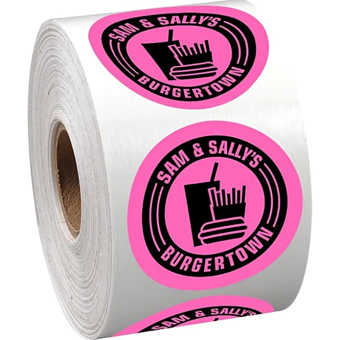 Sticker by the Roll - Circle - 1 3/4 inches