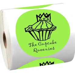 Sticker by the Roll - Circle - 3 3/4 inches