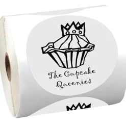 Sticker by the Roll - Circle - 3 3/4 inches