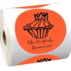 Sticker by the Roll - Circle - 3 3/4 inches