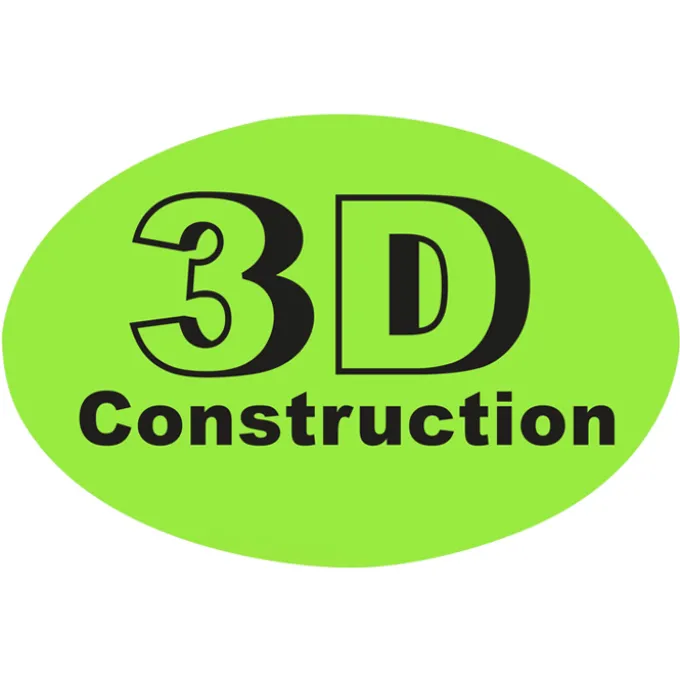 Sticker by the Roll - Oval - 2 inches x 3 inches