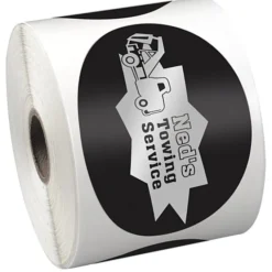 Sticker by the Roll - Oval - 2-5/8 inches x 3-3/4 inches