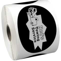 Sticker by the Roll - Oval - 2-5/8 inches x 3-3/4 inches