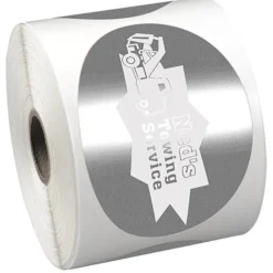 Sticker by the Roll - Oval - 2-5/8 inches x 3-3/4 inches