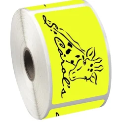 Sticker by the Roll - Rectangle - 2 inches x 3-1/2 inches