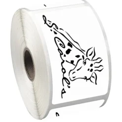Sticker by the Roll - Rectangle - 2 inches x 3-1/2 inches