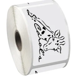Sticker by the Roll - Rectangle - 2 inches x 3-1/2 inches