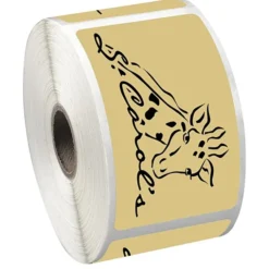 Sticker by the Roll - Rectangle - 2 inches x 3-1/2 inches