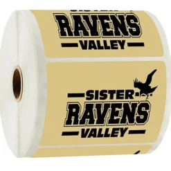 Sticker by the Roll - Rectangle - 3 inches x 4 inches