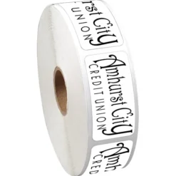 Sticker by the Roll - Rectangle - 1 inch x 2 inches