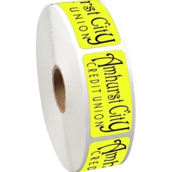 Sticker by the Roll - Rectangle - 1 inch x 2 inches