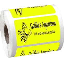 Sticker by the Roll - Rectangle - 1-1/2 inches x 2-1/2