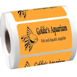 Sticker by the Roll - Rectangle - 1-1/2 inches x 2-1/2