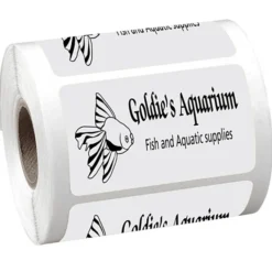 Sticker by the Roll - Rectangle - 1-1/2 inches x 2-1/2